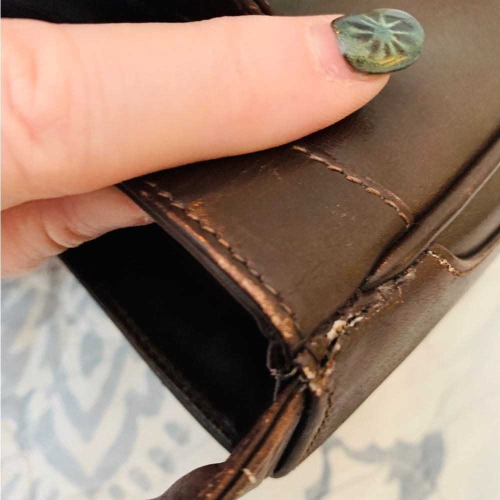 Gucci Web Stripe Leather Equestrian Boot Emblem Shoulder Bag - Picture 7 of 15